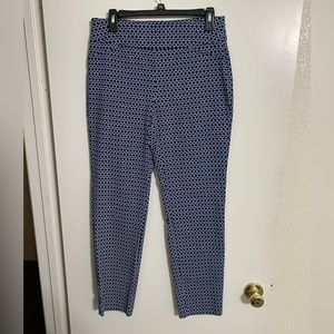Charter Club printed pants 10